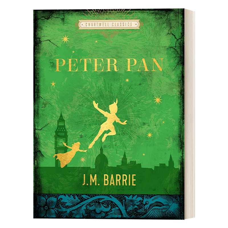 进口原版 Peter Pan 英文版 小飞侠彼得潘 查特威尔经典系列 精装插画版 英文原版 进口英语原版书籍   Chartwell