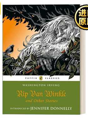 进口原版 英文原版 Rip Van Winkle and Other Stories 瑞普·凡·温克尔及其他故事 华盛顿·欧文 Puffin经典系列 英文版 进口