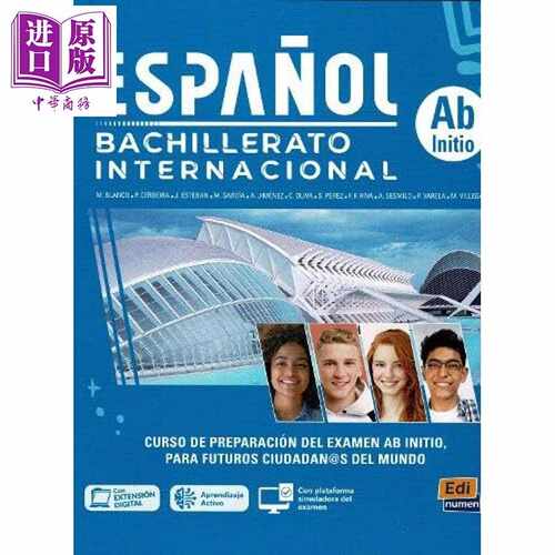 进口原版 * Espanol Bachillerato Internacional INITIO ESTUDIA 西班牙语预科/基础课程学生用书 Ab Initio 国际   ELI Publishi