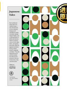 进口原版 英文原版 Japanese Tales The Pantheon Fairy Tale and Folklore Library 日本故事集 Royall Tyler 英文版 进口英语