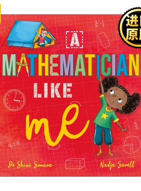 进口原版 A Mathematician Like Me 像我这样的数学家 儿童科普绘本 英文原版   Hachette