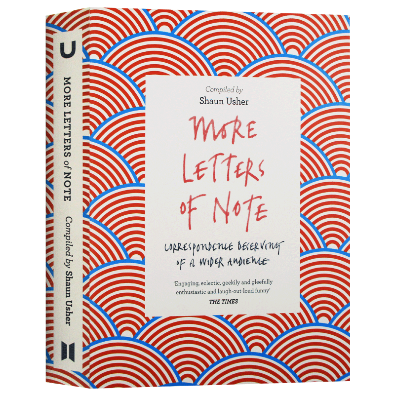 进口原版 见信如晤2 英文原版 More Letters of Note 全英文版 Shaun Usher 见信如面 进口原版英语书籍   Canongate