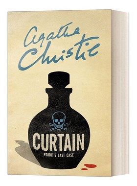 进口原版 Poirot — Curtain Poirot's Last Case 大侦探波洛系列 谢幕-波洛的最后一案 影视封面版 阿加莎侦探推理小说 进口书