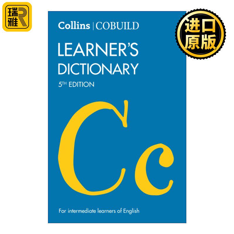 进口原版 新柯林斯中阶英语学习词典  英文原版 NEW Collins COBUILD Intermediate Learner's Dictionary 第五版 英文版 进口
