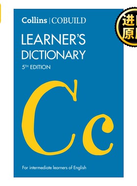 进口原版 新柯林斯中阶英语学习词典  英文原版 NEW Collins COBUILD Intermediate Learner's Dictionary 第五版 英文版 进口