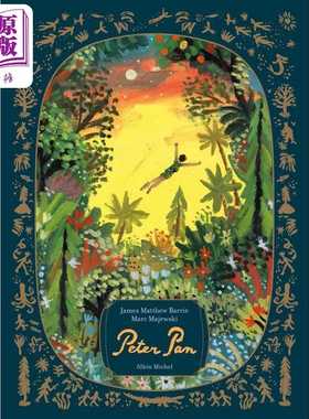 进口原版 *【法文版】彼得潘 PETER PAN 法文原版 James Matthew Barrie 詹姆斯 马修 巴利 Marc Majewski绘   Albin Michel-Jeune