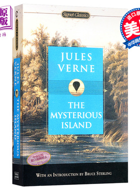 进口原版 *神秘岛 英文原版文学 英文版 英文原版书 Signet Classics: The Mysterious Island  Jules Verne  Signe   Signet