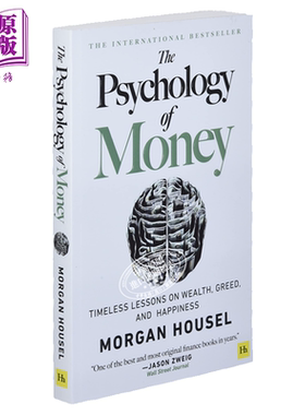 进口原版 *致富心态 关于财富 贪婪与幸福的20堂理财课 The Psychology of Money 英文原版 Morgan Housel   Harriman House