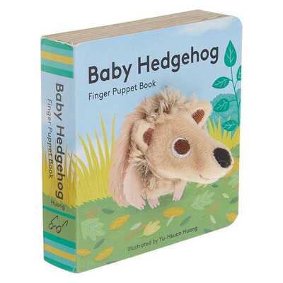 进口原版 英文原版 Baby Hedgehog Finger Puppet Book 刺猬宝宝 指偶书 纸板书 亲子儿童绘本 英文版 进口英语原版书籍
