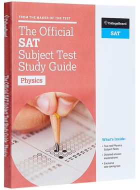 进口原版 SAT官方科目学习指南 物理学 英文原版 The Official SAT Subject Test in Physics Study Guide 原版英语考试书 Coll