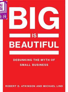 进口原版 *大即是美 英文原版 Debunking the Myth of Small Business   The MIT Press