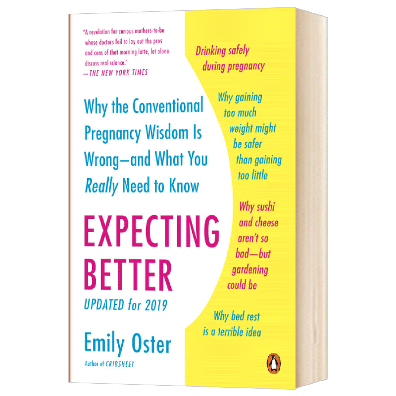 进口原版 瑞雅进口 期待更好 为什么传统的怀孕观念是的 Expecting Better 备孕百科 英文原版 英文版   Penguin