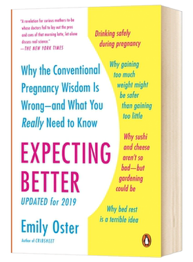 进口原版 瑞雅进口 期待更好 为什么传统的怀孕观念是的 Expecting Better 备孕百科 英文原版 英文版   Penguin