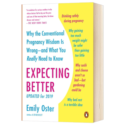 进口原版 瑞雅进口 期待更好 为什么传统的怀孕观念是的 Expecting Better 备孕百科 英文原版 英文版   Penguin