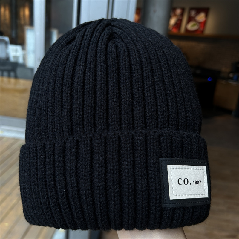 毛线帽逛街休闲男女冬季针织帽