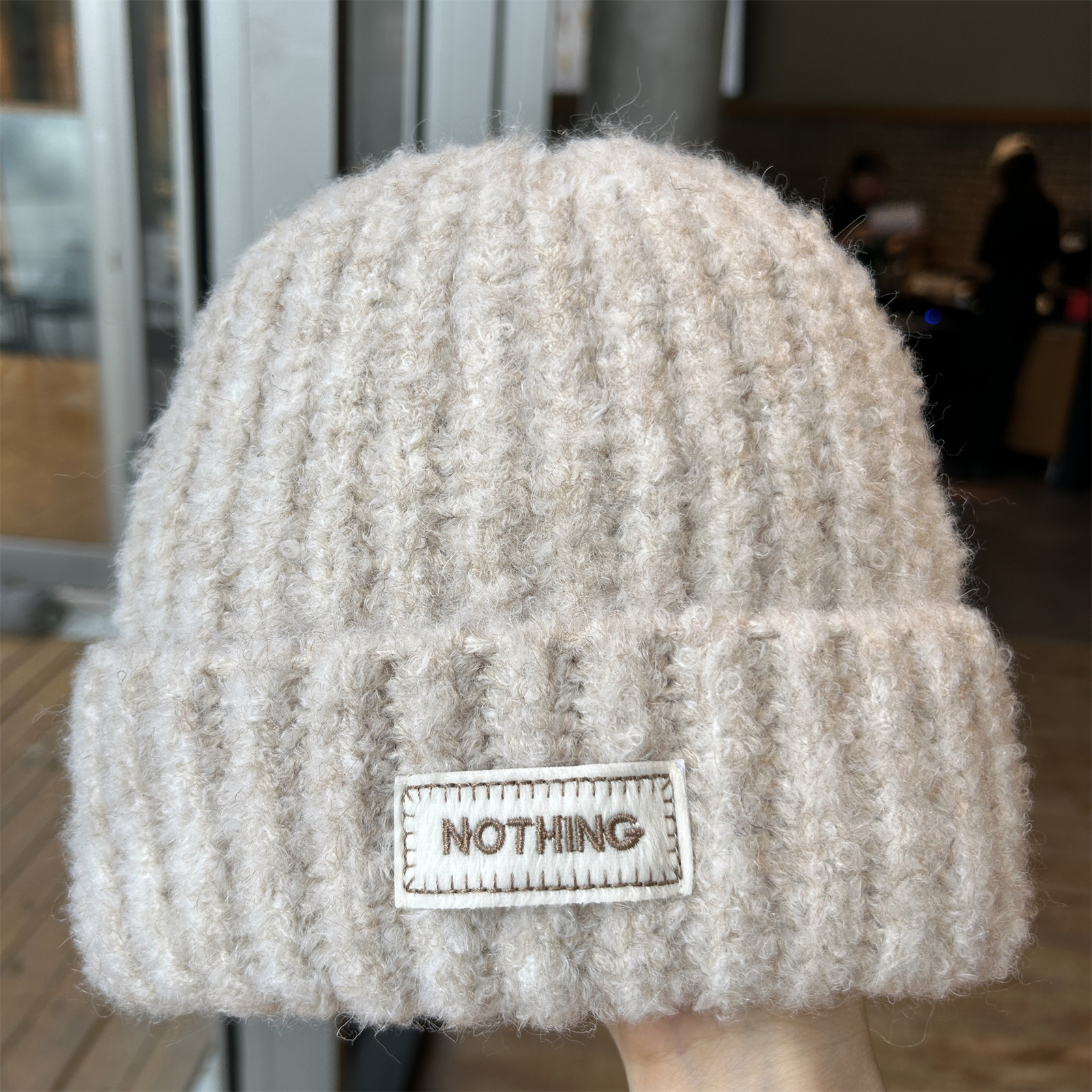 2025新款加厚保暖毛线帽子