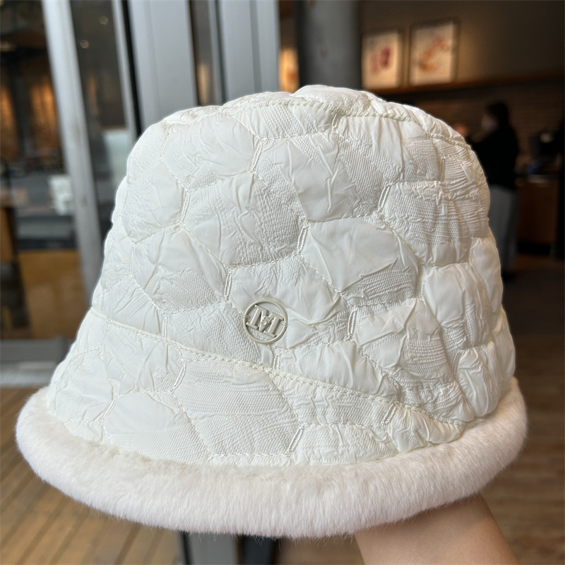 渔夫帽逛街休闲女冬季盆帽