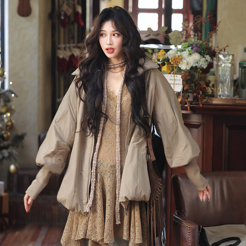 AZure通勤女轻薄保暖面包服