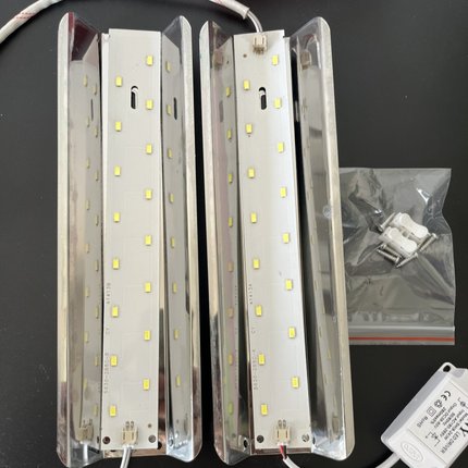 LED节能灯板碳纤维浴霸节能灯 取暖器LED灯集成吊顶浴霸灯节能灯