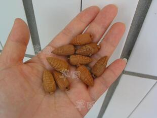 diy桃木雕刻玉米穗挂件民族风工艺品热销材料吊坠挂饰配件