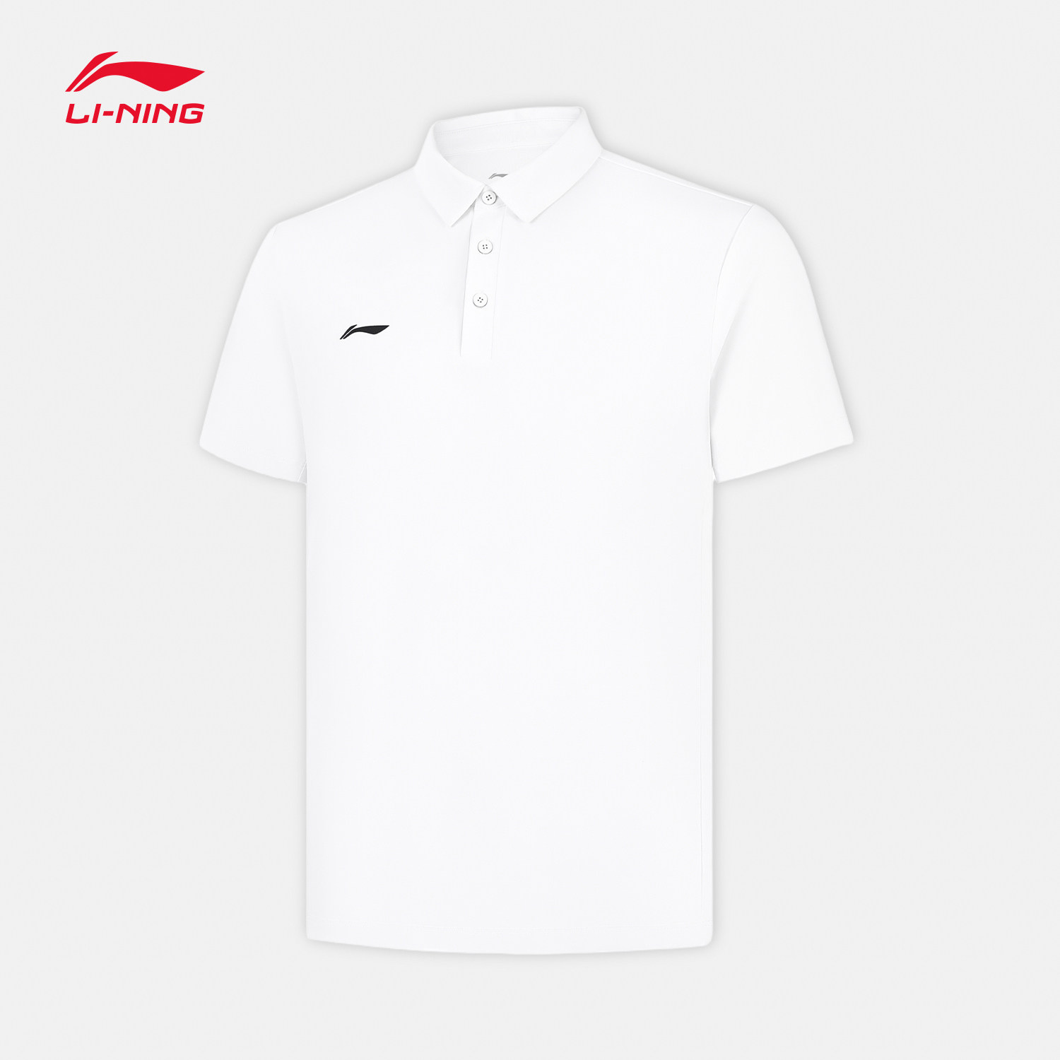 李宁短袖POLO衫男士2026新款健身系列上衣夏季翻领针织运动服
