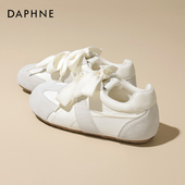 春秋透气轻便软底不累脚内增高休闲运动鞋 达芙妮德训鞋 女2026新款