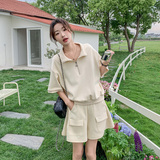 【新款】时尚休闲运动风套装2D079-8525P135控198，女装运动套装，浙宝129