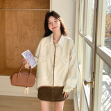 【春装有货】设计感工装夹克外套2D079-8908P145控208，女装短外套，浙宝129