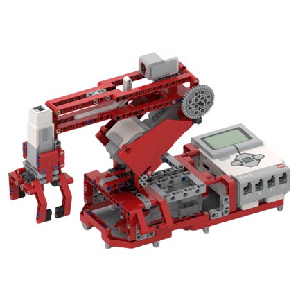 小颗粒积木电子版搭建步骤图纸EV3系列45544改MOC-88944