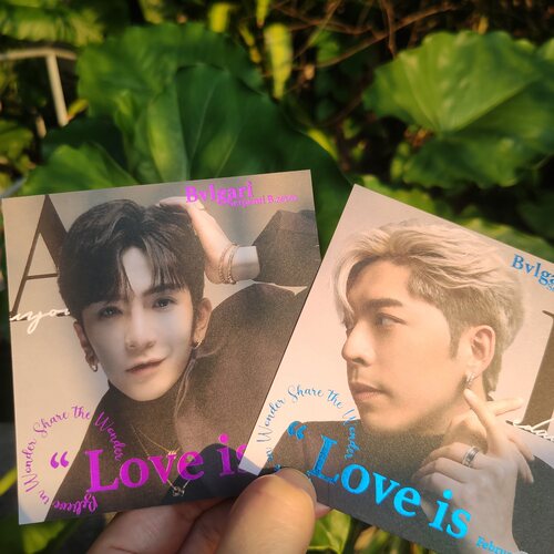 烫金方卡定制烫镭射红蓝金贺卡mirror应援明信片小卡订做异形卡片