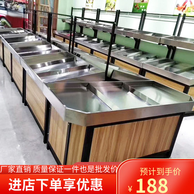 不锈钢水果货架超市生鲜