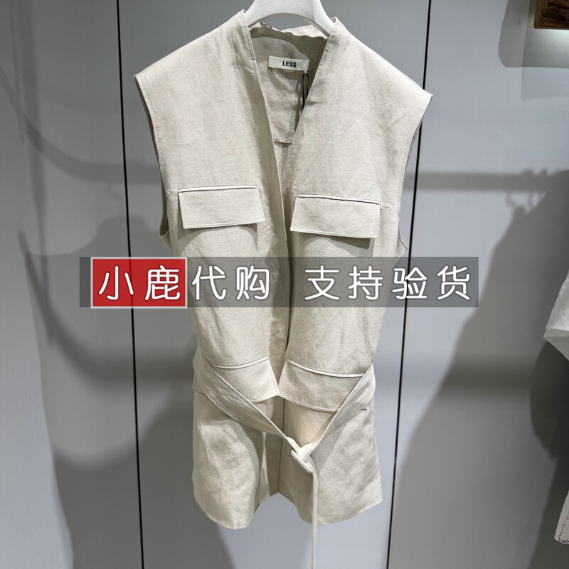 LESS女装专柜正品国内代购2026秋季新款中长款马甲外套 2Q7515580图片