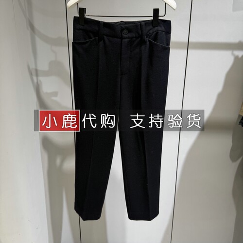 LESS女装专柜正品国内代购羊毛休闲裤九分裤 2Q0E17290 /1995