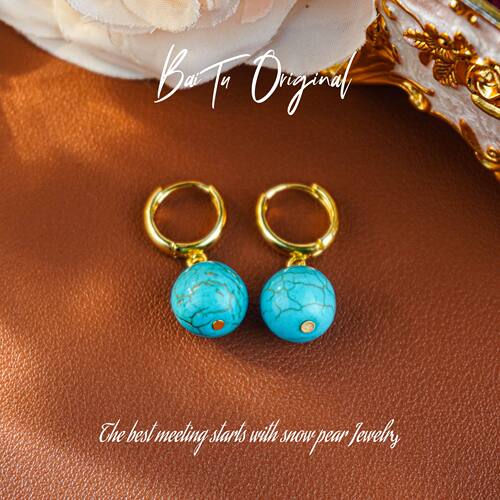 【INS · GG】松   原创轻奢 LE1597 耳饰·耳环