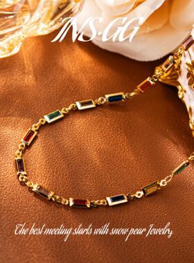 【INS · GG】晶   长方晶 DCX2653 项链·中长