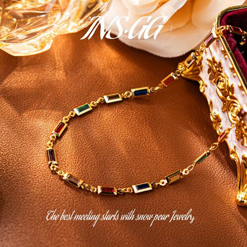 【INS · GG】晶   长方晶 DCX2653 项链·中长