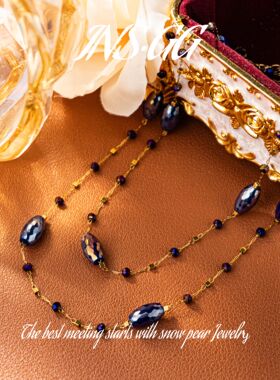 【INS · GG】晶   轻奢设计 LX3021 项链·长款