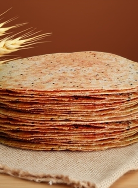 毛家大院口口香山西昔阳压饼特产10袋80片咸香花椒叶薄脆芝麻饼干