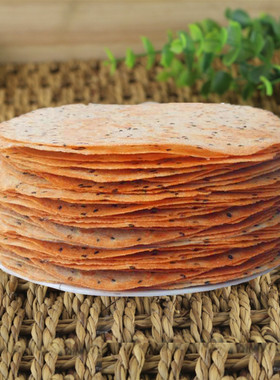 山西特产昔阳压饼五袋40片口口香芝麻薄脆花椒叶香脆休闲零食小吃