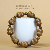 Original sandalwood multi-treasure blessing gourd bracelet, original plate, playing with Buddhist prayer beads and prayer beads, temple best-selling cultural and artistic jewelry gifts thumbnail 3