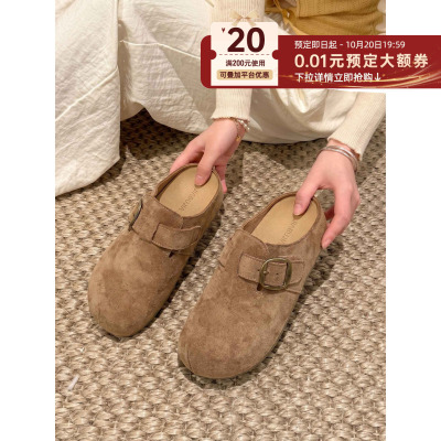 秋上新勃肯鞋女2026新款秋季复古