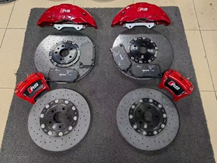 RS7 RS5 刹车卡钳陶瓷刹车盘 RS6 奥迪RS陶瓷刹车套件前十后一RS8