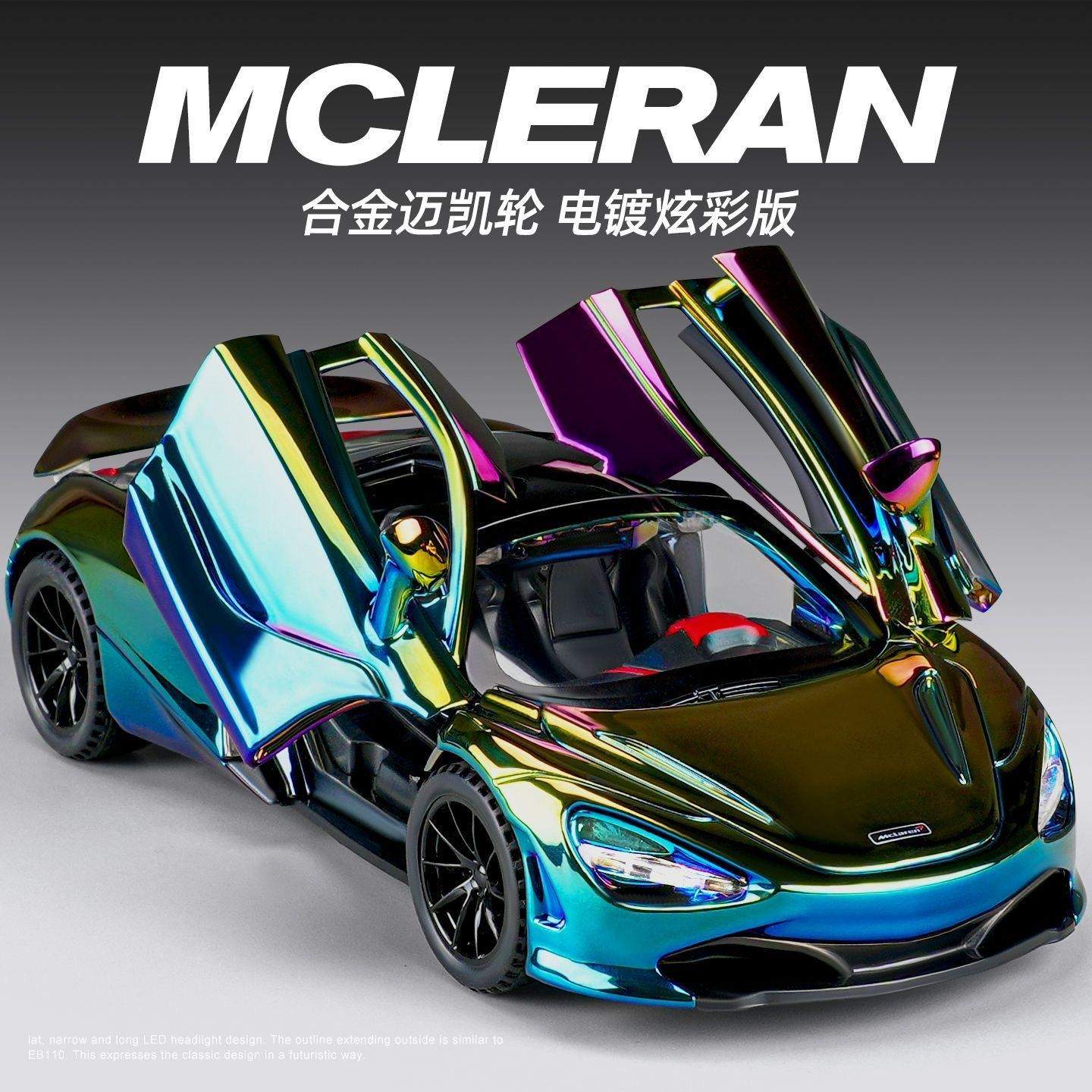 新款仿真1:32迈凯伦电镀版合金模型灯光音效儿童玩具跑车,模玩/动漫/周边/娃圈三坑/桌游,火车/摩托/汽车模型,淘宝优惠券,粉丝福利购,淘宝优惠卷