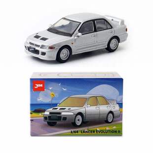 新款 全合金汽车儿童1:64玩具蓝瑟EVO二代跑车轿车静态模型摆件