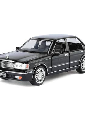 新款 1:将32472复古合金车模仿真老爷车男孩声光玩具车收藏摆件