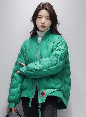 清仓女装外套冬反季短款韩版工装嘉兴平湖羽绒服101-200克白鸭绒