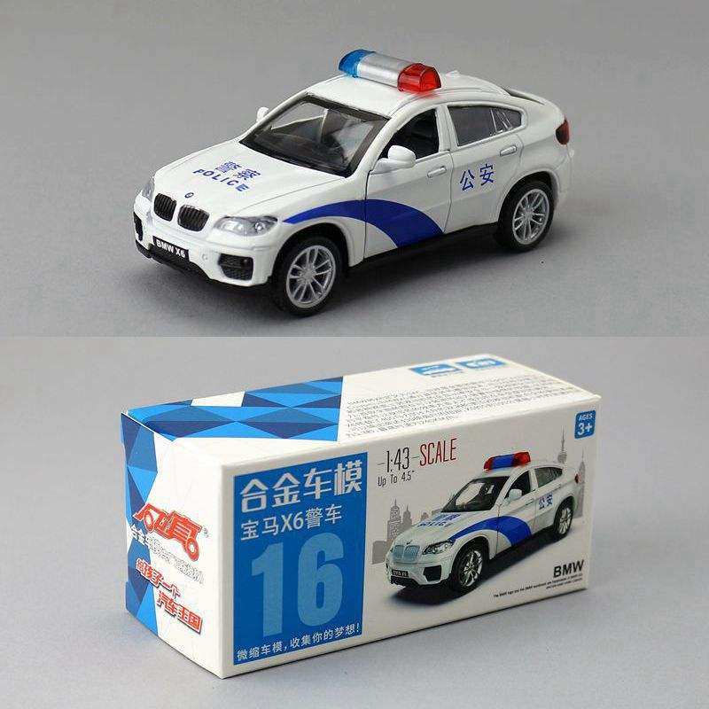新款 1:43合金车模X6运动版轿车警车SUV儿童玩具开门,模玩/动漫/周边/娃圈三坑/桌游,火车/摩托/汽车模型,淘宝优惠券,粉丝福利购,淘宝优惠卷