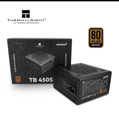 利民(Thermalright) 额定450W TR-TB450S ATX电源 80PLUS铜牌认证