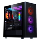 支持长显卡 独立电源仓 先马朱雀5电脑机箱玻璃侧透 宽体五金