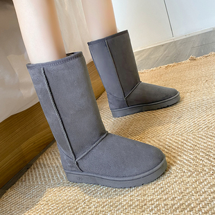 2025冬季雪地靴女高筒靴 防滑保暖棉靴棉鞋 学生鞋子女鞋女靴5815